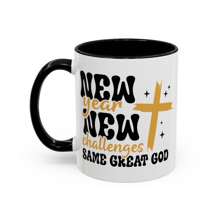 New Year Same Great God - Accent Coffee Mug (11, 15oz)