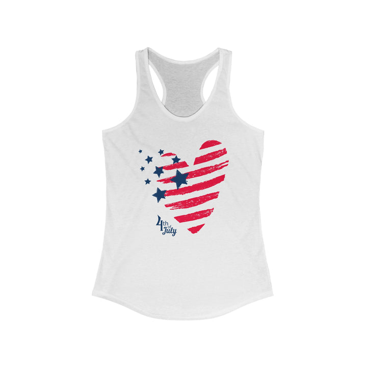 American Heart - Women's Ideal Racerback Tank