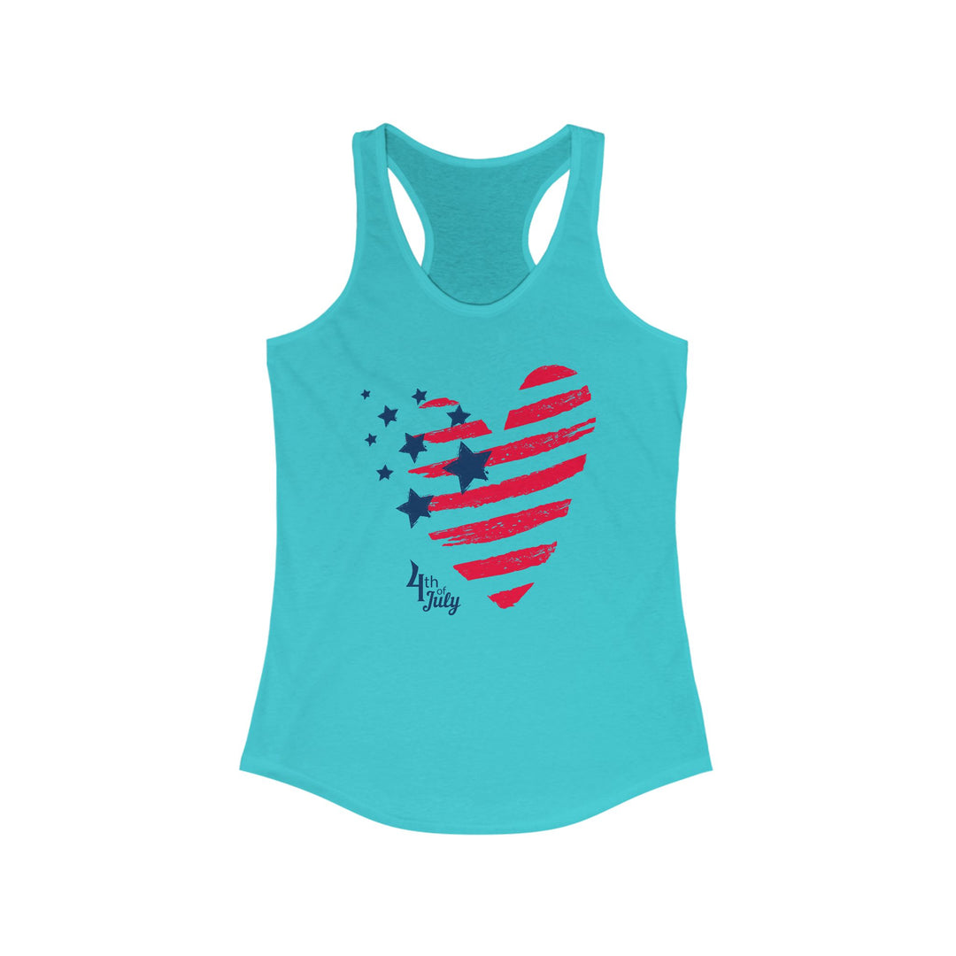 American Heart - Women's Ideal Racerback Tank