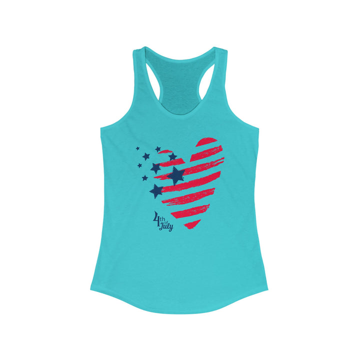 American Heart - Women's Ideal Racerback Tank