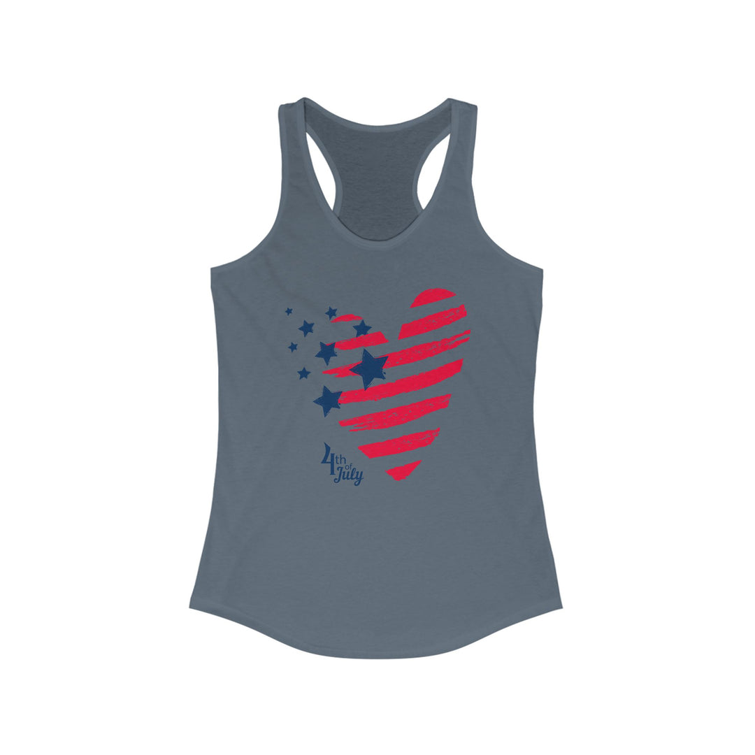 American Heart - Women's Ideal Racerback Tank