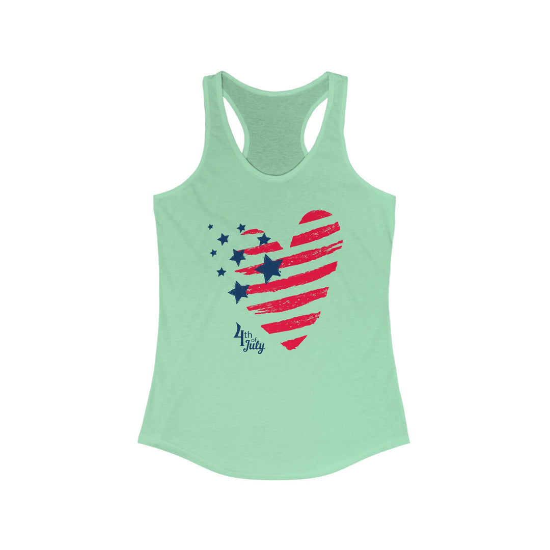 American Heart - Women's Ideal Racerback Tank