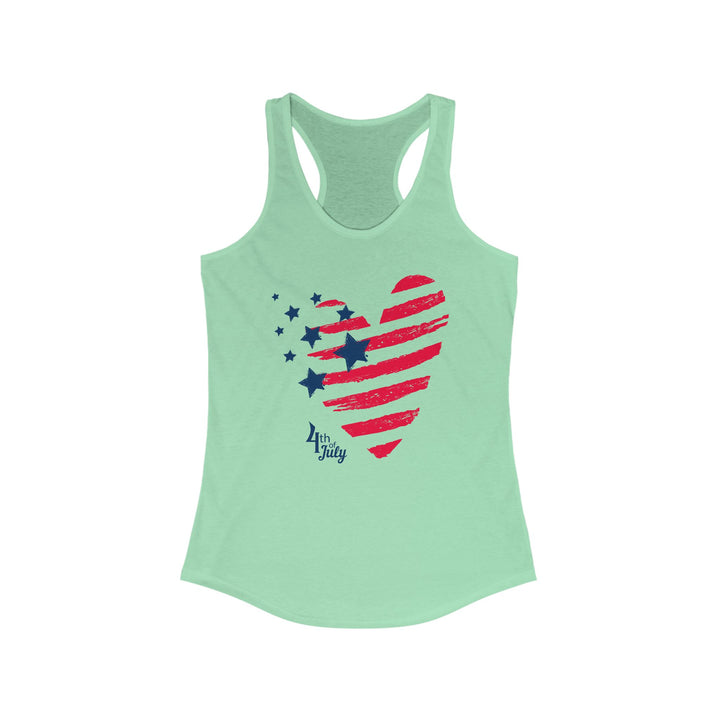 American Heart - Women's Ideal Racerback Tank