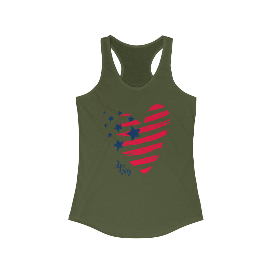 American Heart - Women's Ideal Racerback Tank