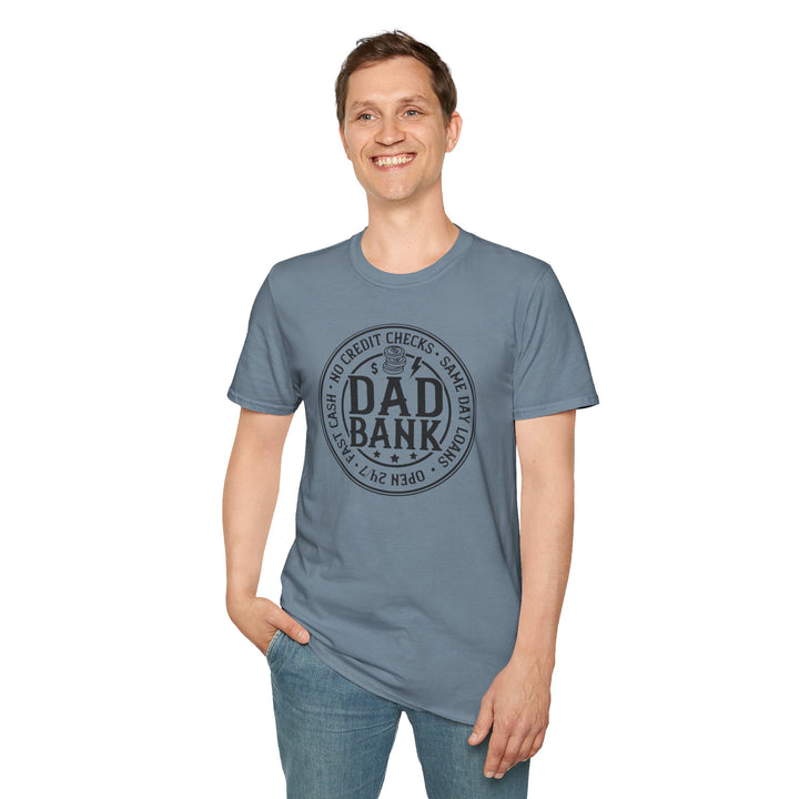 Bank Of Dad - Unisex Softstyle T-Shirt