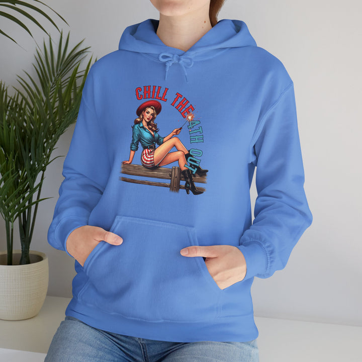 Chill The 4th Out - Unisex Heavy Blend™ Hooded Sweatshirt