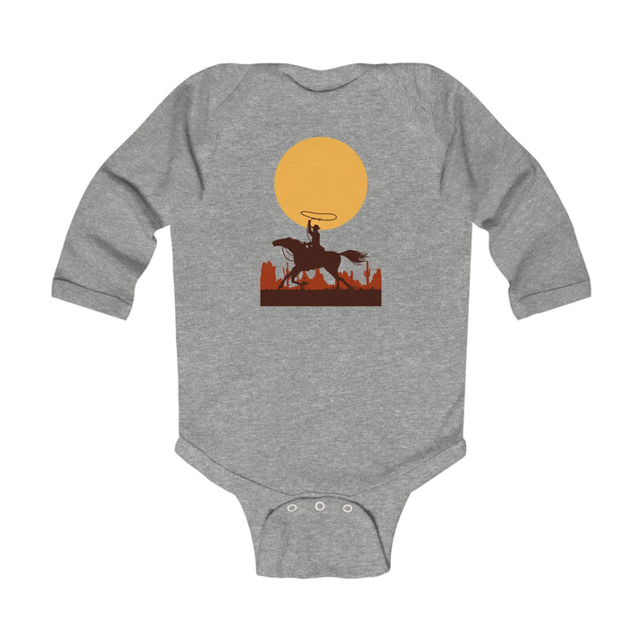Roping The Moon - Infant Long Sleeve Bodysuit