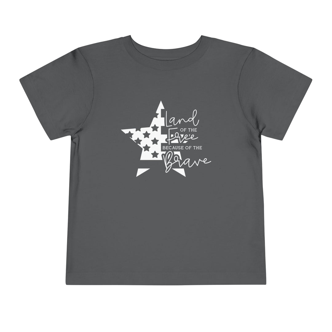 Land Of The Free - Toddler Short Sleeve Tee