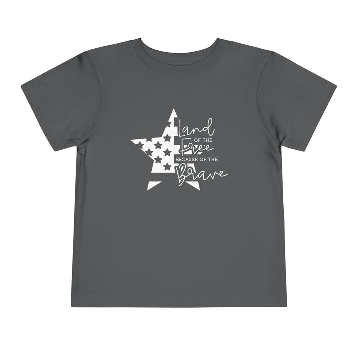 Land Of The Free - Toddler Short Sleeve Tee