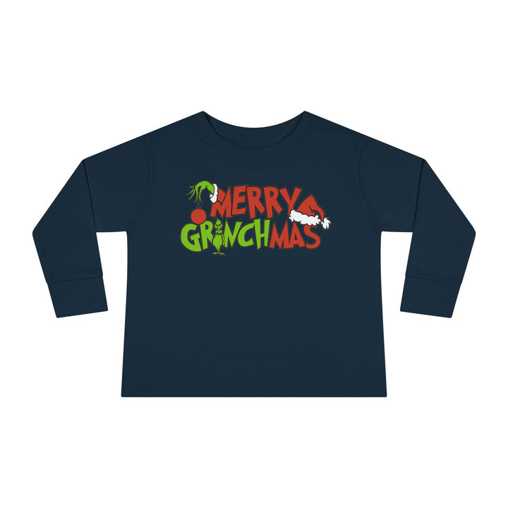 Merry Grinchmas - Toddler Long Sleeve Tee