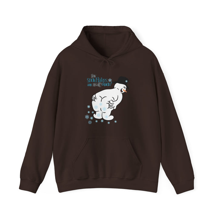 How Snowflakes Are Made - Unisex Heavy Blend™ Hooded Sweatshirt