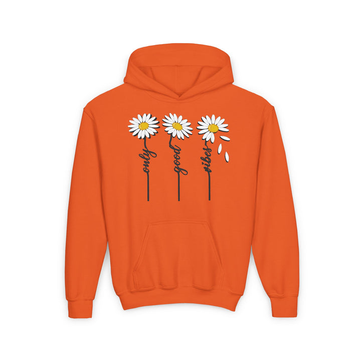 Only Good Vibes - Youth Heavy Blend Hooded Sweatshirt