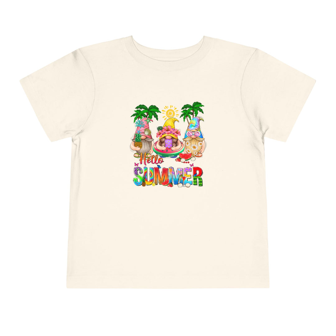 Summer Gnomes - Toddler Short Sleeve Tee