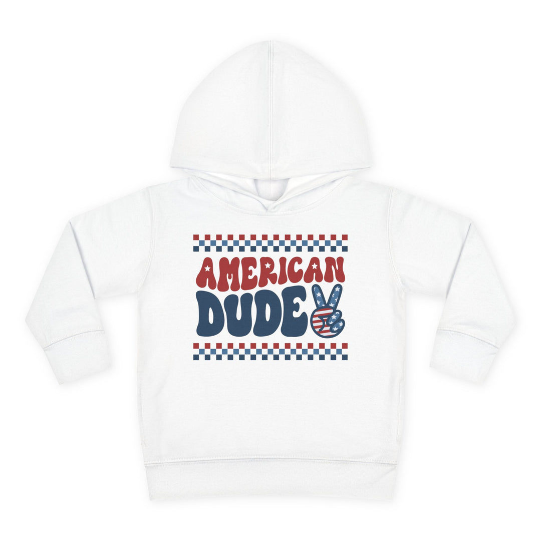 American Dude - Toddler Pullover Fleece Hoodie