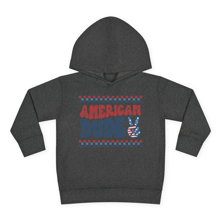 American Dude - Toddler Pullover Fleece Hoodie
