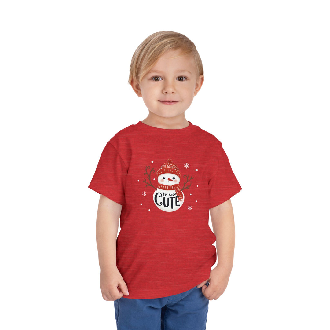 Snow Cute - Toddler Short Sleeve Tee