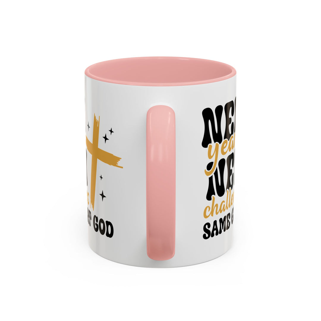 New Year Same Great God - Accent Coffee Mug (11, 15oz)