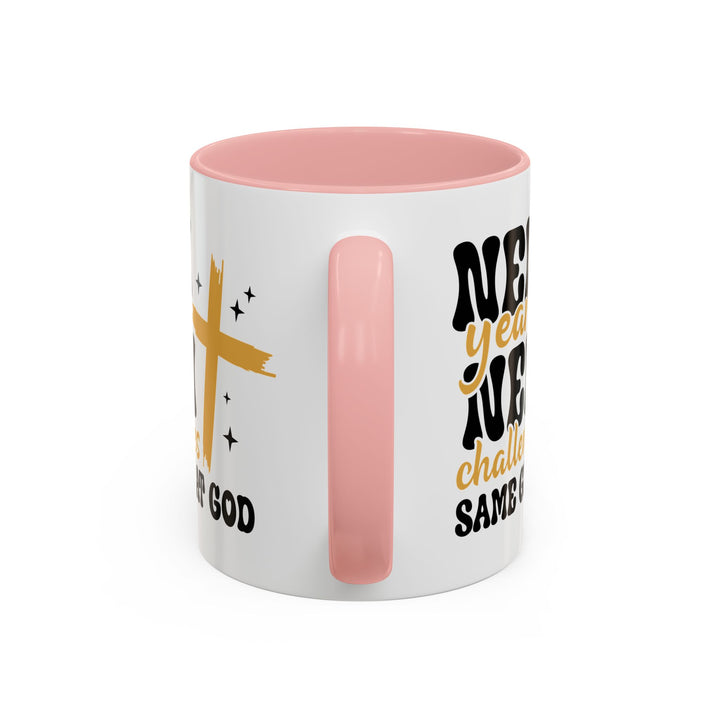 New Year Same Great God - Accent Coffee Mug (11, 15oz)