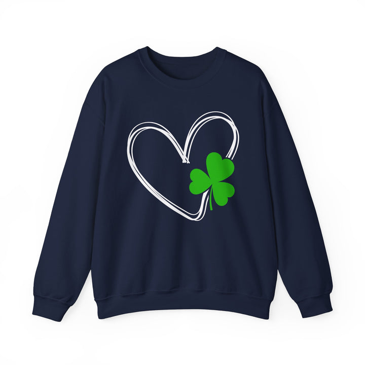 Heart & Clover - Unisex Heavy Blend™ Crewneck Sweatshirt