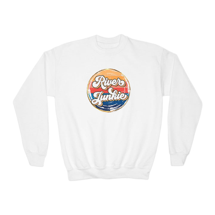 River Junkie - Youth Crewneck Sweatshirt