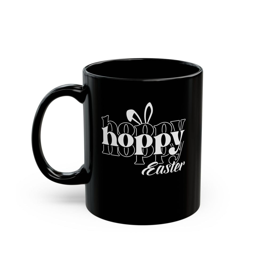 Hoppy Easter - Black Mug (11oz, 15oz)