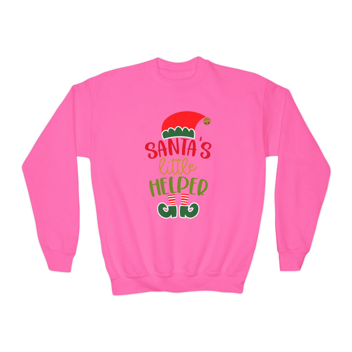 Santa'sLittle Helper - Youth Crewneck Sweatshirt