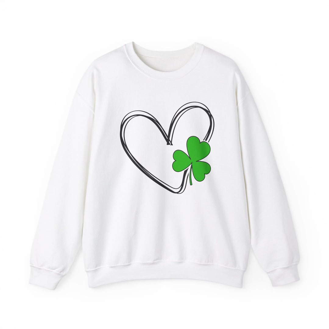 Heart & Clover - Unisex Heavy Blend™ Crewneck Sweatshirt