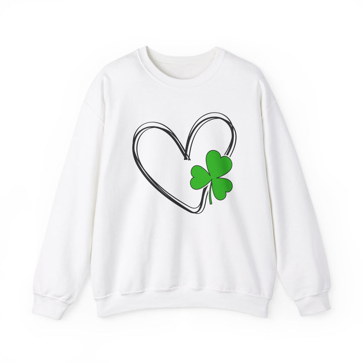 Heart & Clover - Unisex Heavy Blend™ Crewneck Sweatshirt