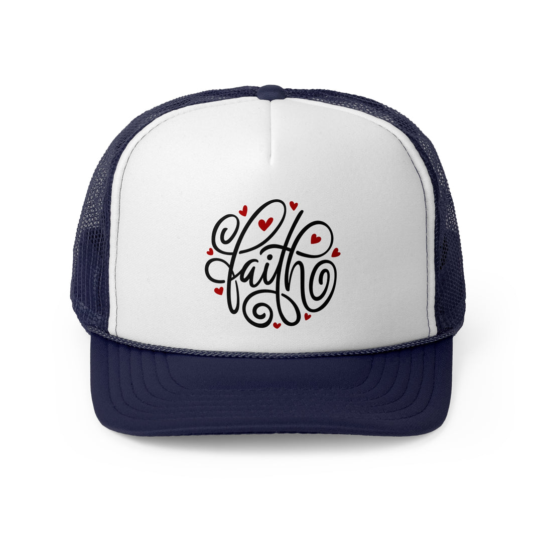 Faith Hearts - Foam Trucker Caps