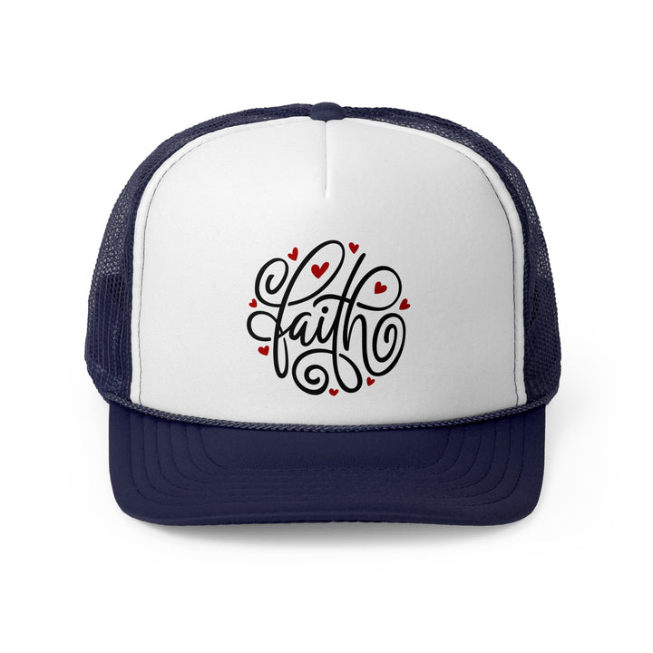 Faith Hearts - Foam Trucker Caps