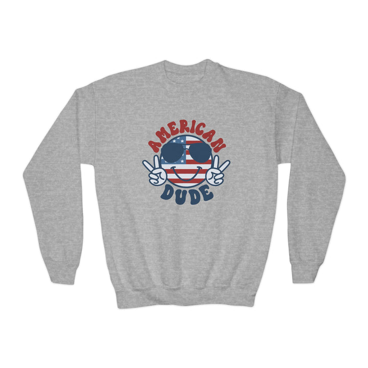 American Dude - Youth Crewneck Sweatshirt