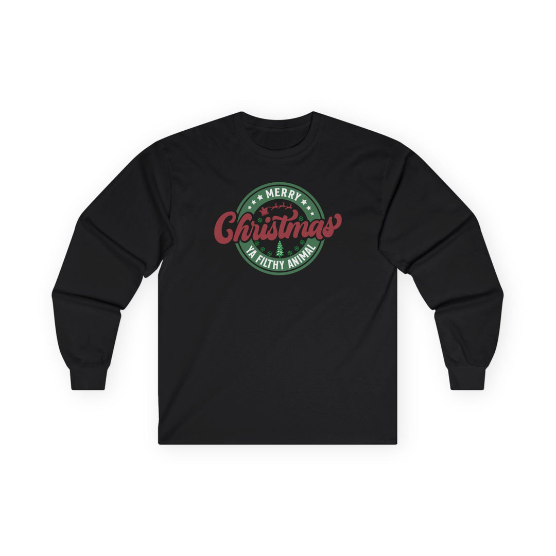 Merry Christmas Ya Filthy Animal - Unisex Ultra Cotton Long Sleeve Tee