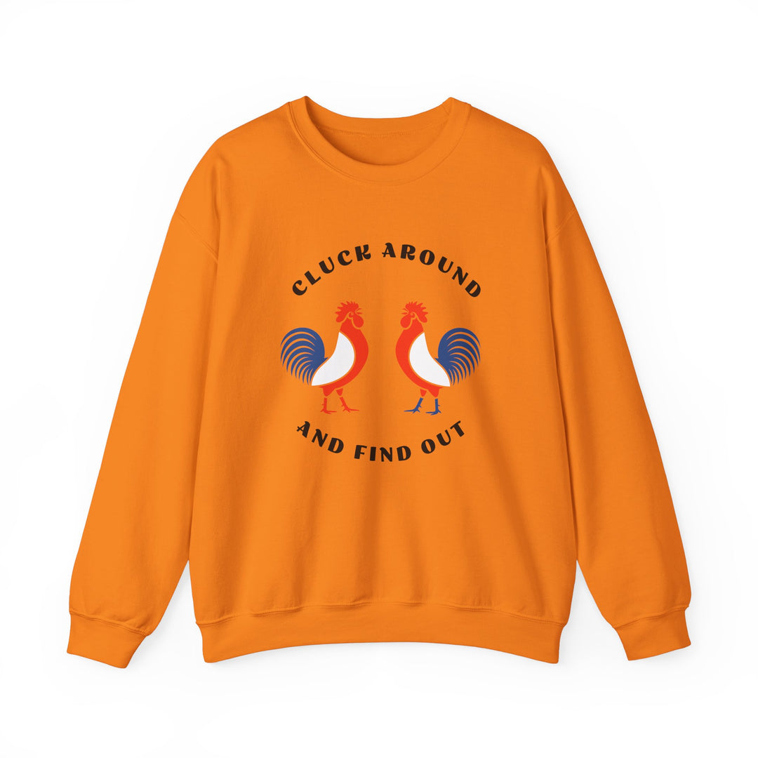 Cluck Around - Unisex Heavy Blend™ Crewneck Sweatshirt