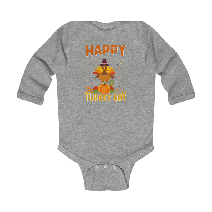 Happy Turkey Day - Infant Long Sleeve Bodysuit
