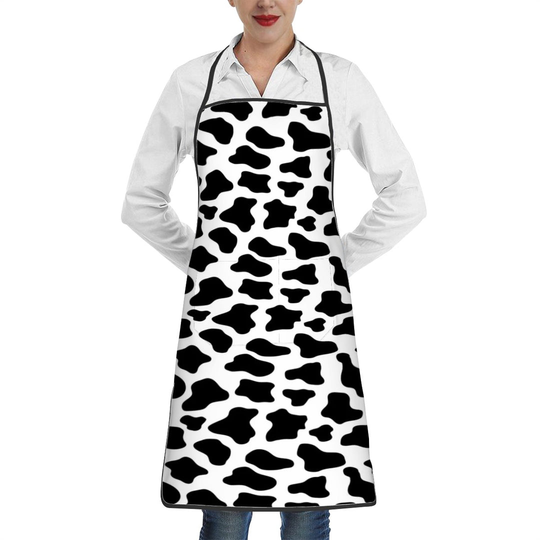 Cow Print - Adult Apron with Pockets