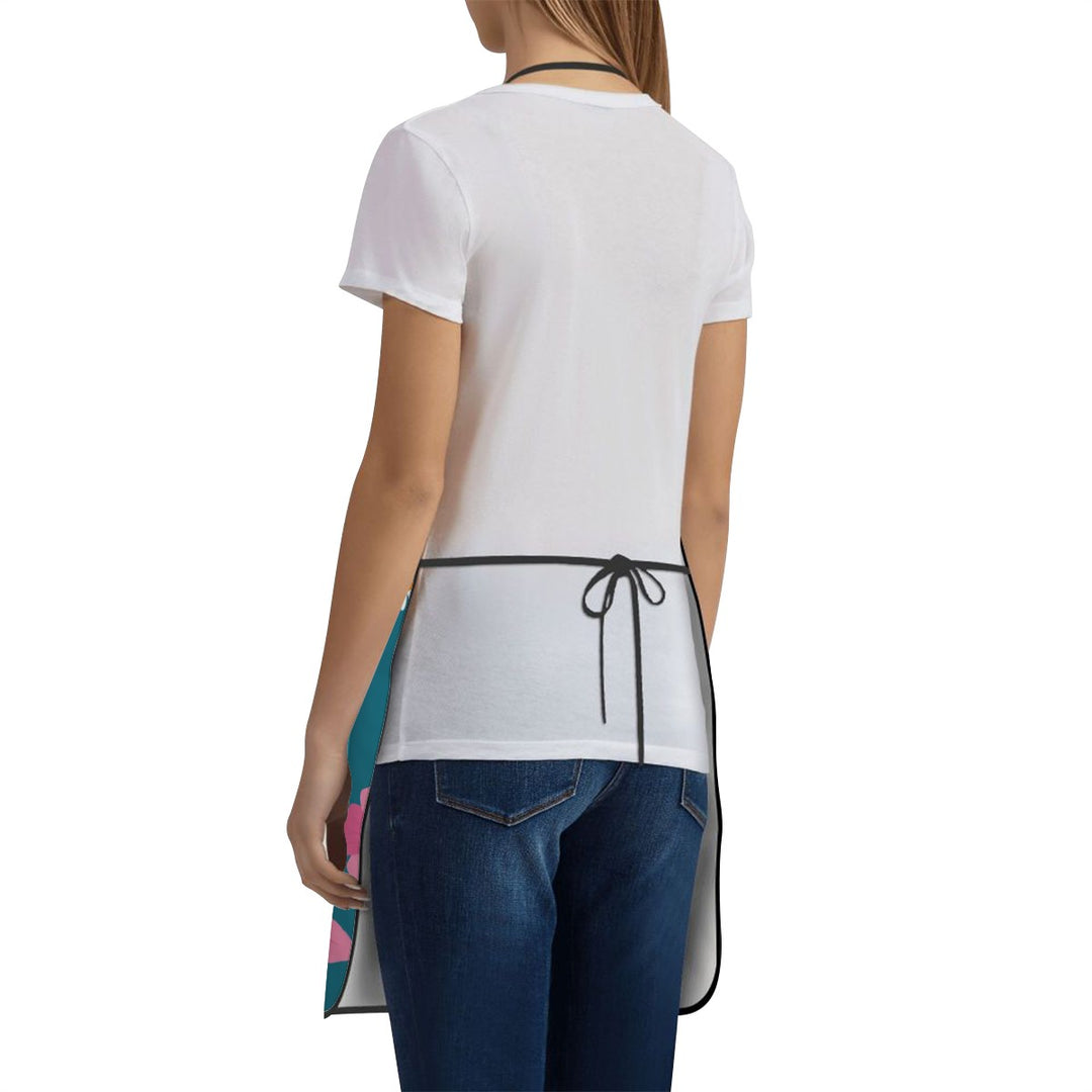 Bright Spring Pattern - Adult Apron with Pockets