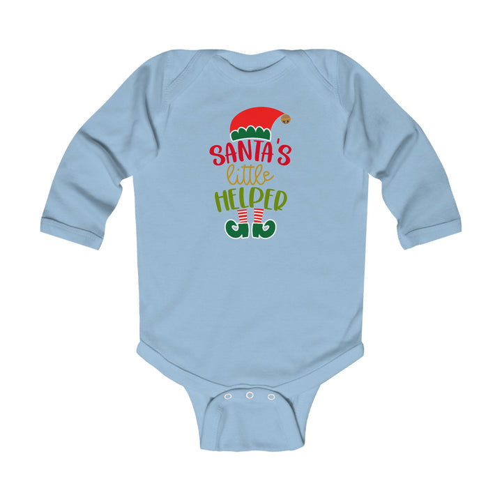 Santa's Little Helper - Infant Long Sleeve Bodysuit
