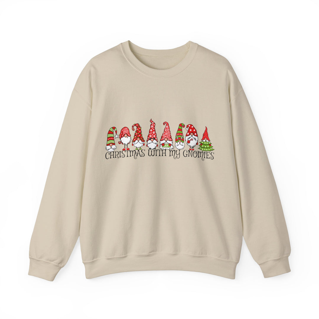 Christmas With My Gnomes - Unisex Heavy Blend™ Crewneck Sweatshirt