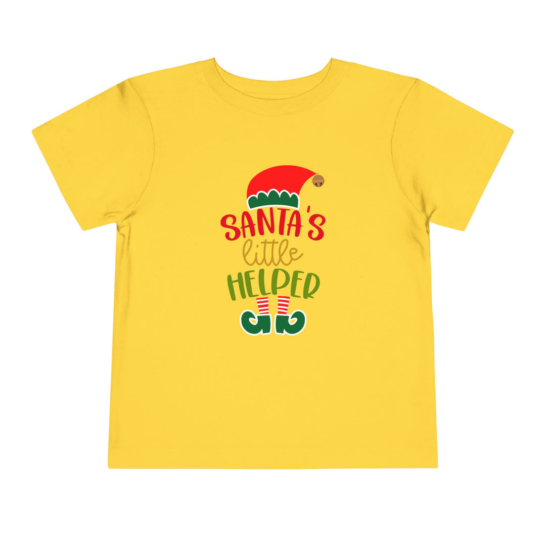 Santa's Little Helper - Toddler Short Sleeve Tee
