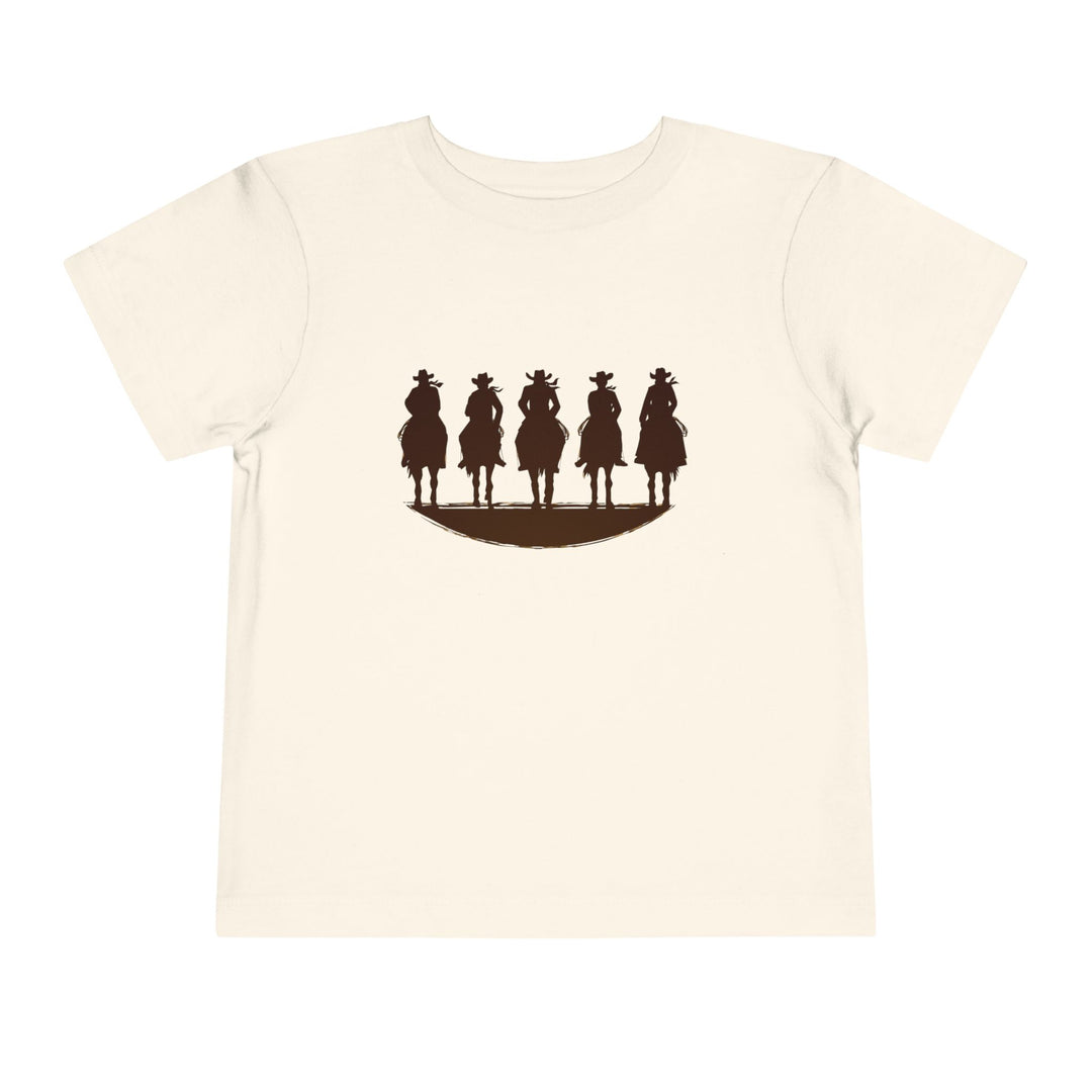 Cowboy Silhouette - Toddler Short Sleeve Tee