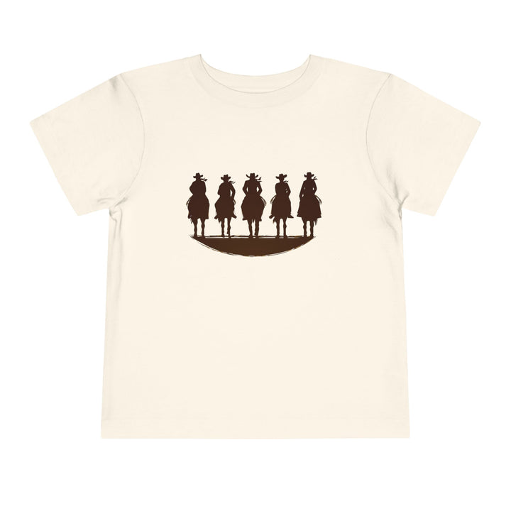 Cowboy Silhouette - Toddler Short Sleeve Tee