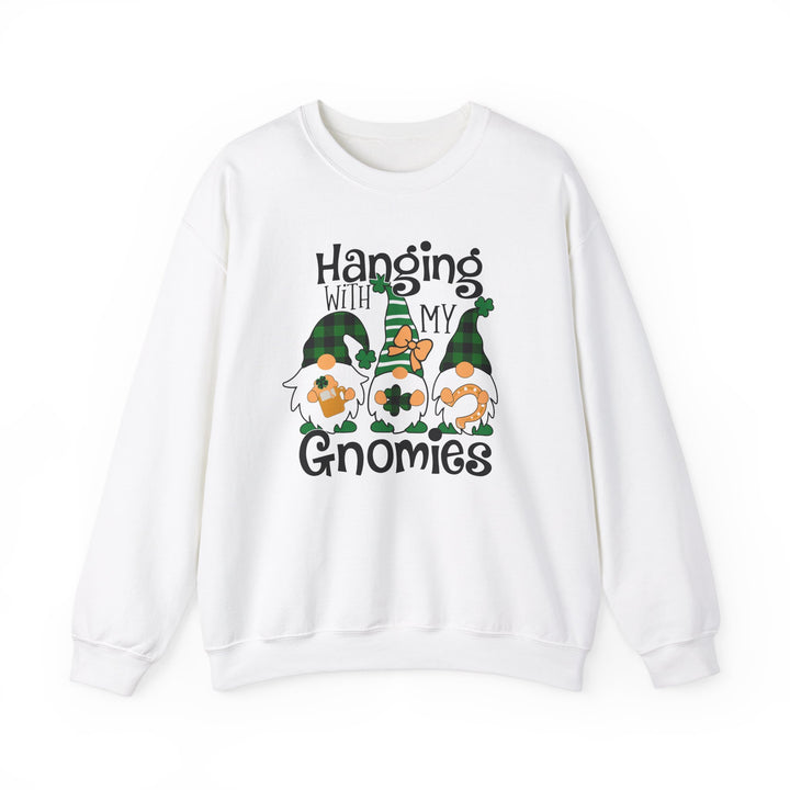St. Patricks Day Gnomes - Unisex Heavy Blend™ Crewneck Sweatshirt