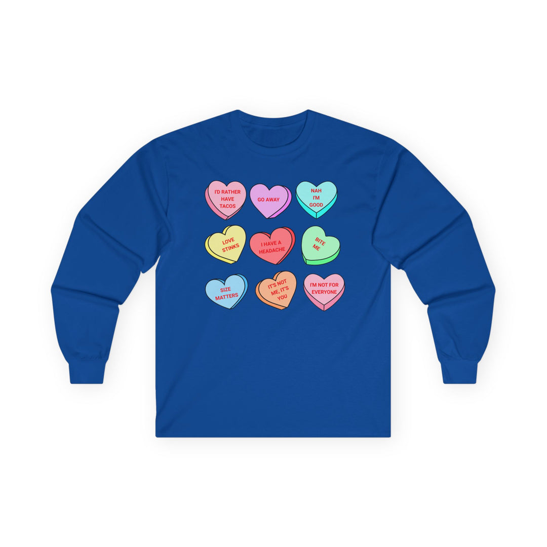 Conversation Hearts - Unisex Ultra Cotton Long Sleeve Tee