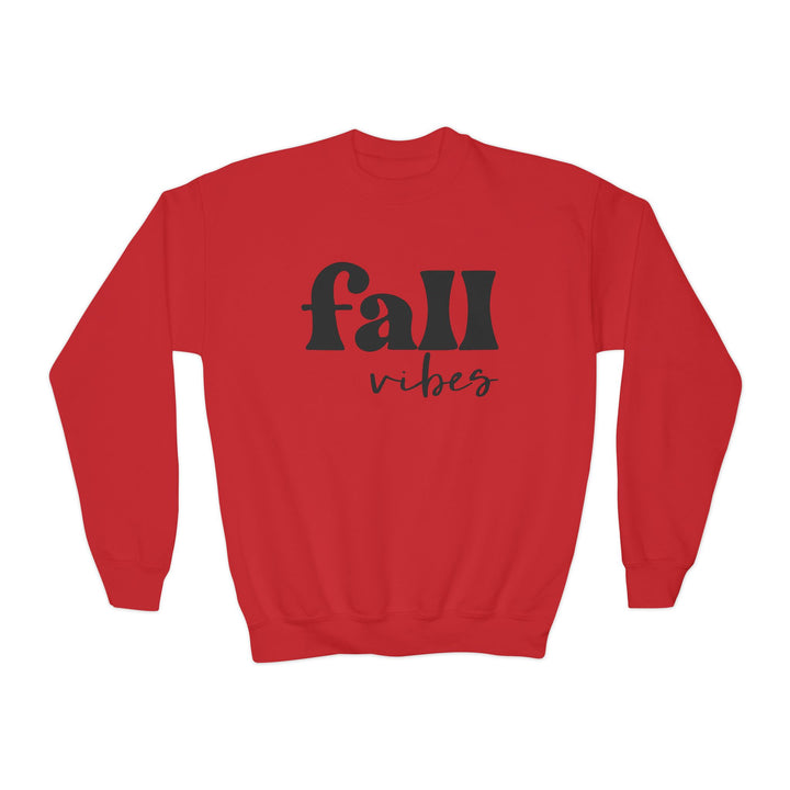 Fall Vibes - Youth Crewneck Sweatshirt