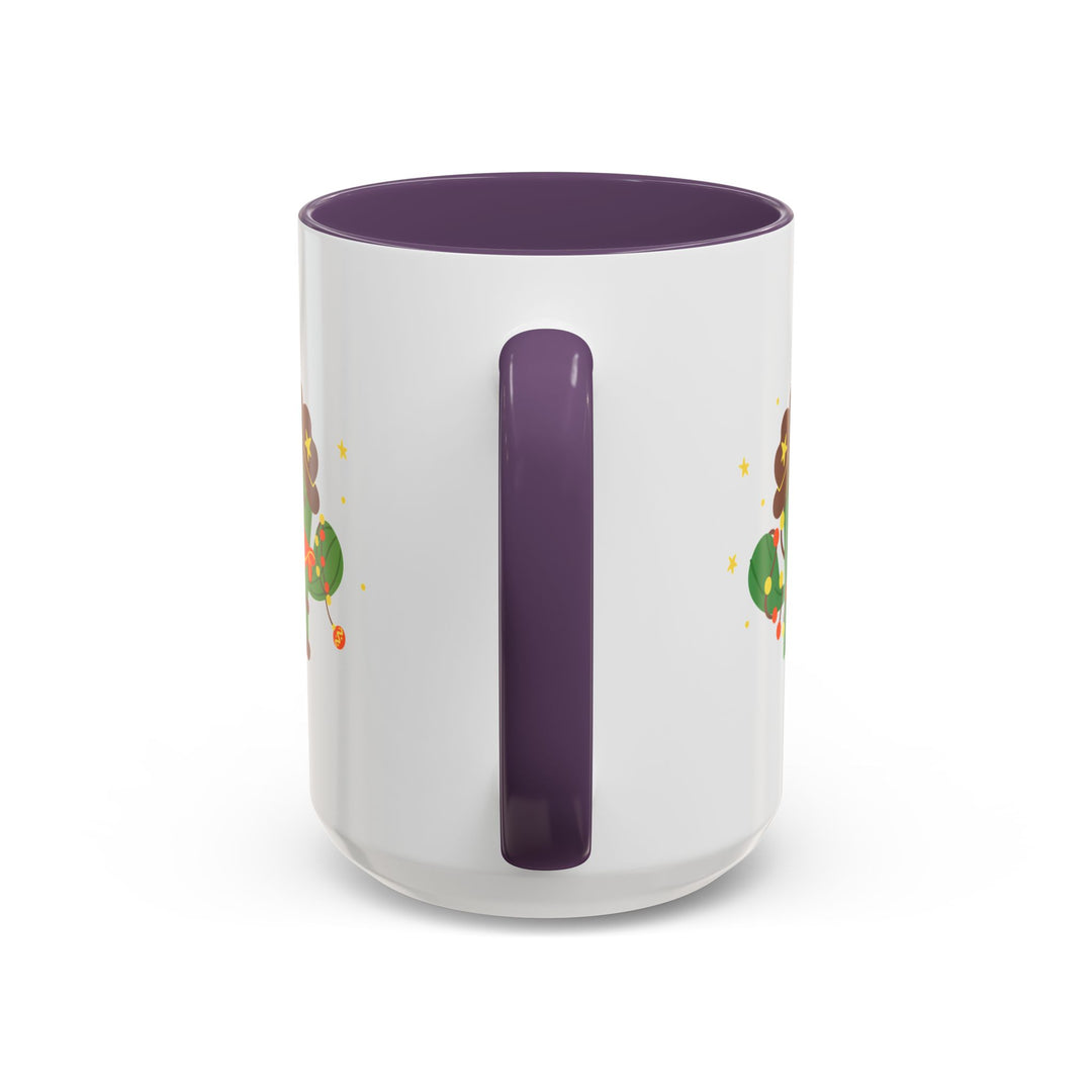 Merry Christmas Cactus -  Accent Coffee Mug (11, 15oz)