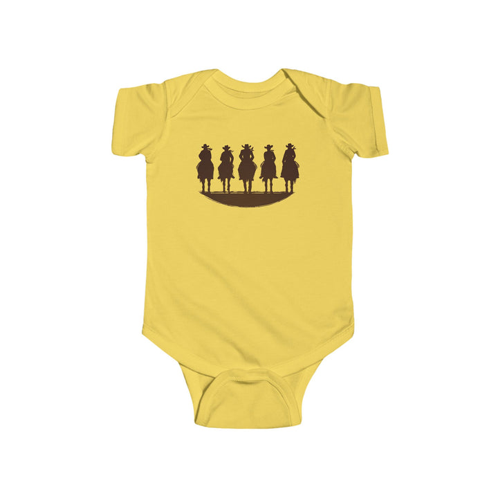 Cowboy Silhouette - Infant Fine Jersey Bodysuit