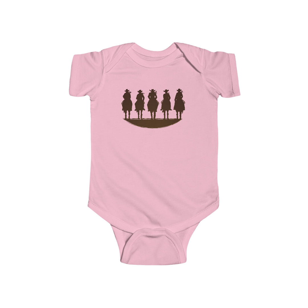 Cowboy Silhouette - Infant Fine Jersey Bodysuit