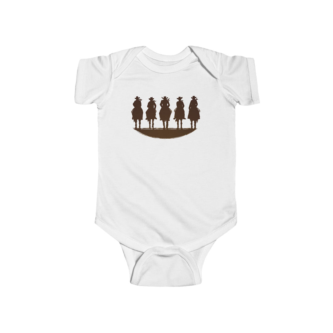 Cowboy Silhouette - Infant Fine Jersey Bodysuit