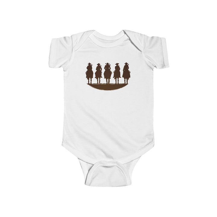 Cowboy Silhouette - Infant Fine Jersey Bodysuit