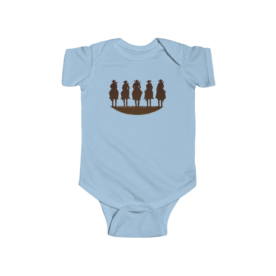 Cowboy Silhouette - Infant Fine Jersey Bodysuit